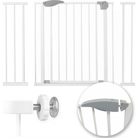 Sicherheitsgitter für Treppen und Türen, weiß