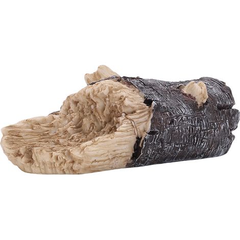 Coffret cache-clé branche d'arbre en résine imperméable statue jardin extérieur avec compartiment secret (1/5)
