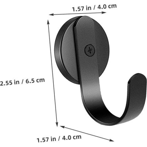 Zweiteiliger magnetischer Türring, kompakter dekorativer Halter für Kühlschränke und Metalloberflächen, ermöglicht die schnelle Anbringung von Blumenkränzen und Weihnachtsdekorationen. (1/5)