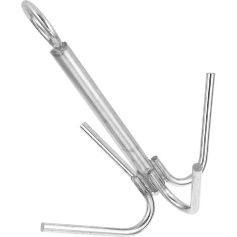 Jeffergarden Ancre 4 Pattes Acier Inoxydable 316 Antirouille Grappin Marine pour Bateau Yacht - Haute Tenacité (1/5)