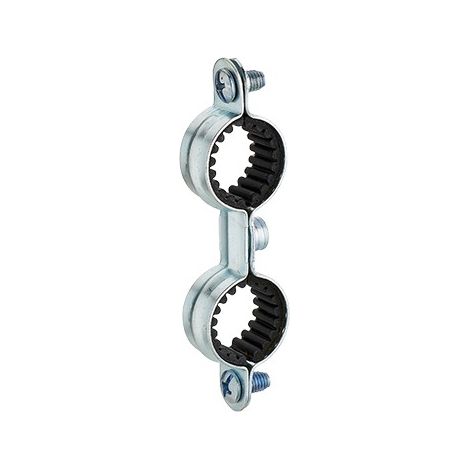 collier double isophonique f 7x150 ø16 sachet 5 pièces
