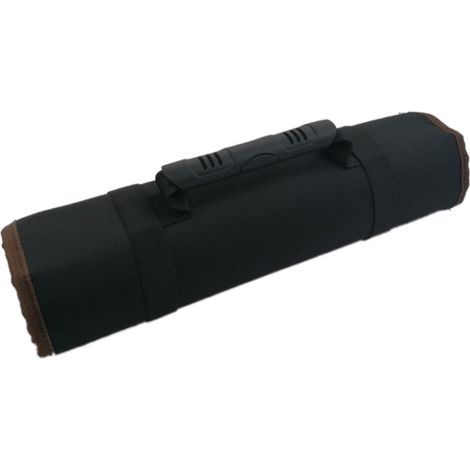 Werkzeugtasche mit Rollen, großes Fassungsvermögen, Polyester, mehrere Taschen mit Reißverschluss zur Aufbewahrung und zum Tragen (1/5)