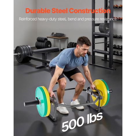 Barre Hexagonale pour Disque de 5 cm, Trap Bar Charge 240 kg, Barre de Musculation Fitness pour Squats, Soulevés de Terre, Hausseme… (1/5)