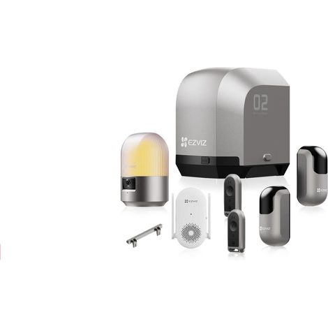 EZVIZ HG2 600 PRO Intelligentes Schiebetor-Set 600 kg mit integrierter Kamera, Alarmanlage und Cloud-Fernsteuerung