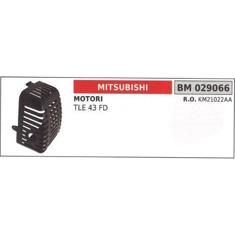 MITSUBISHI Schalldämpfer Schalldämpfer TLE 43 FD 029066