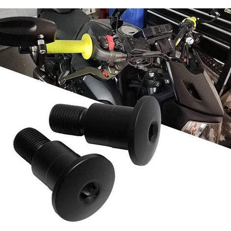 Yamaha motorcycle parts: balance bar cap, handlebar cap, handlebar mirror cap. (1/5)