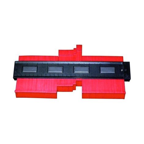 Taliaplast – Gabarit de découpe pour carreaux 25 cm – Graduations précises – Pour découpes complexes – Conçu pour carrelage et faïence (1/5)