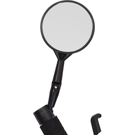 Rétroviseur de vélo en verre HD, embout de guidon, grand angle, réglable, pour VTT et vélo de route. Rétroviseur de sécurité pour vélo de route et VTT.