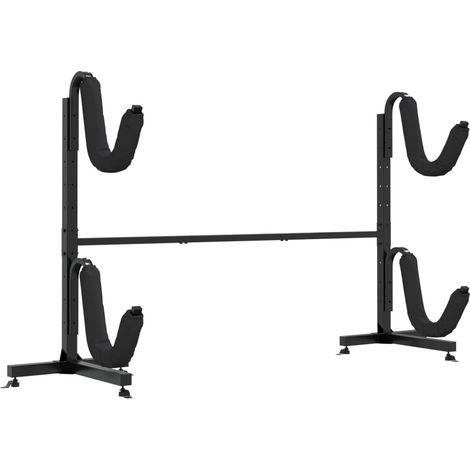 Porte-kayak pour 2 kayaks 250x57x127,5 cm acier CFW21967 (1/5)
