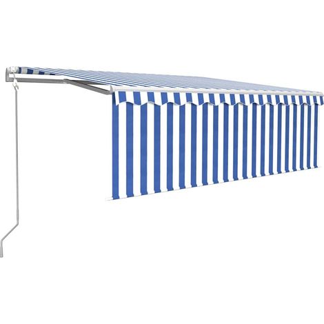 Maison Exclusive - Markise Automatisch mit Rollo LED Windsensor 4 (1/5)