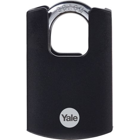 Vorhängeschloss Yale Y121B/40/125/1, High Security, schwarz, 46 mm, 3 Schlüssel (1/5)