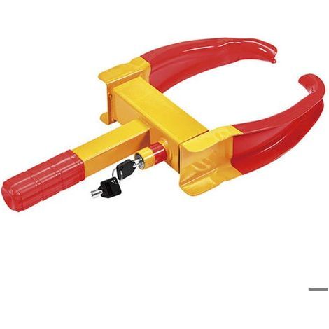 BelleRise – Radkralle – 480 x 245 x 73 mm – mit 2 Schlüsseln – Edelstahl – Diebstahlsicherung mit Klemme (1/5)
