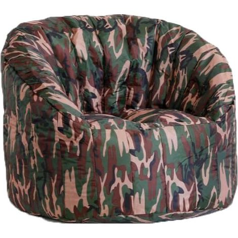 Poltrona Pouf Tortuga in Nylon Design Camouflage Avalli