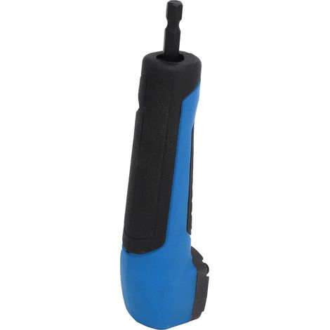 Clé d'angle multifonction ultra-mince et robuste, tournevis électrique, outil de rotation bleu (1/5)
