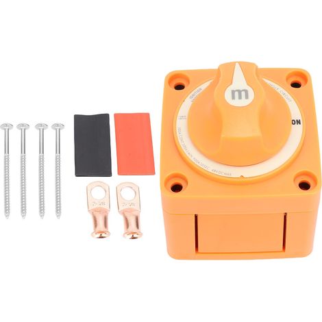 300A Marine-Batterieschalter, Einzel-EIN/AUS-Schaltkreis mit Trennschalter für Yacht und Wohnmobil. (1/5)