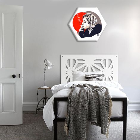 RADIANT - Pannello in PVC traforato - Parasole - Misura: 48x48 cm - Colore: bianco (1/4)