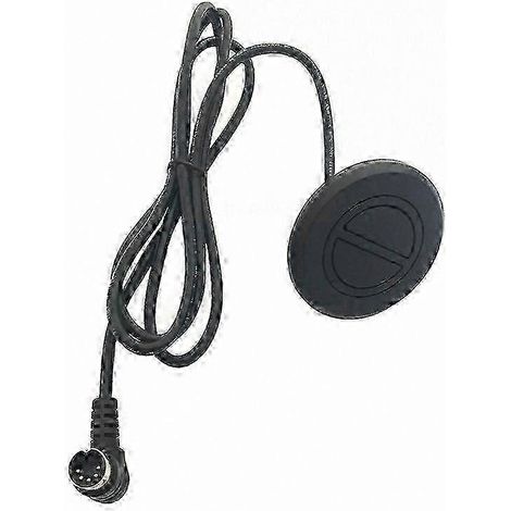 Interrupteur rond à 5 broches pour fauteuils inclinables avec commande à double bouton (1/5)