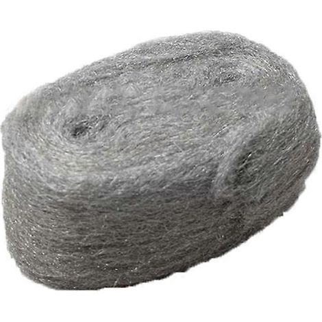 10 morceaux de laine d'acier inoxydable, longueur flexible, pour le polissage et le ponçage de meubles, voitures, pierre, objets artisanaux, verre et métal - 0-JBMEDIA (1/4)
