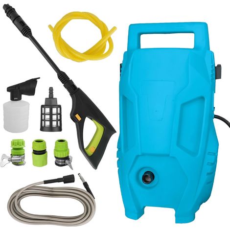 Idropulitrice ad alta pressione, casa, giardino o auto, portata max 500 l/h, pressione massima 230 bar, Filtro in acciaio inox, raggio d'azione 7 m (1/5)