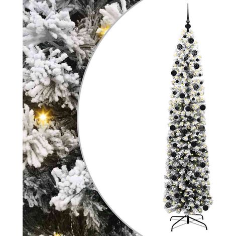 Árbol de Navidad artificial Verde 240 cm PVC, Acero y Plástico vidaXL
