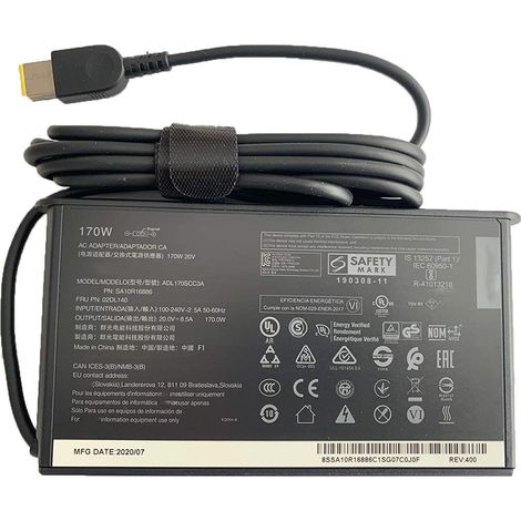 170W SA10R16886 02DL140 ADL170SLC3A Slim Adaptateur Secteur Chargeur (1/3)