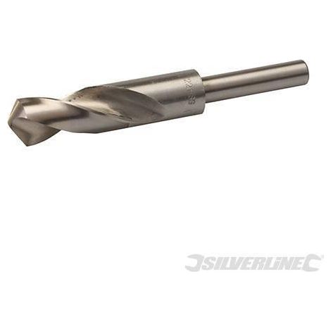 Punta elicoidale in acciaio con codolo ridotto trapano accessori metallo plastica Silverline-16 mm