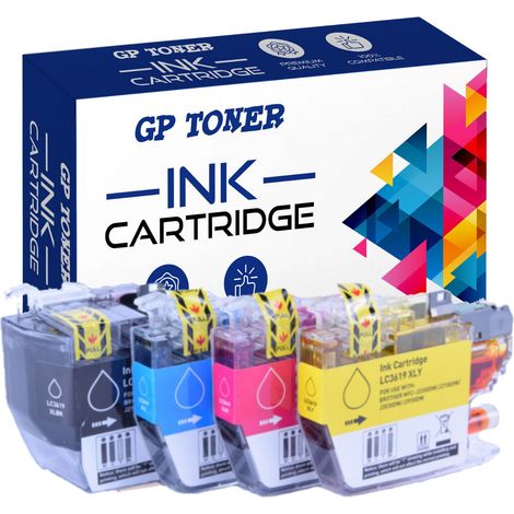 4x Tinte für Brother GP-B3619XL CMYK GP (1/5)