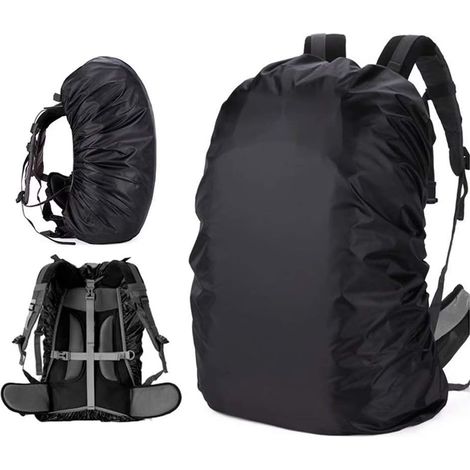 La housse de pluie étanche pour sac à dos peut ajuster la ceinture antidérapante, qui est durable et peut être utilisée en camping-(342515cm), (1/3)