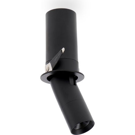 IluminaShop - Foco LED Orientable Mini Black Tube Round 5W CCT IP20  3000+4000+6000 (1/2)