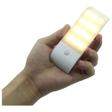 Charge USB LED intelligente corps humain induction veilleuse armoire lumière armoire lumière (1/5)