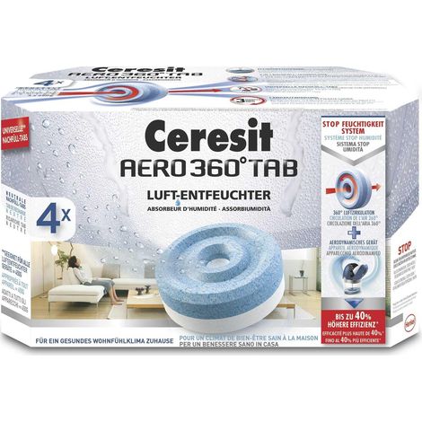 Assorbitore di umidità Ceresit Aero 360 bianco 450 grammi