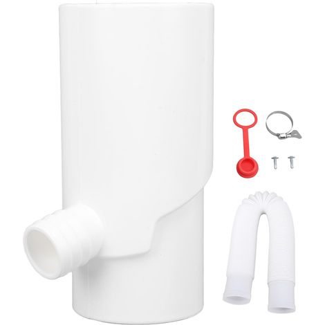 Rainwater Diversion Kit Plastic Water Tip Diversion Kit 8 Cm Round Downspout Pipe Connects Hose (1/5)