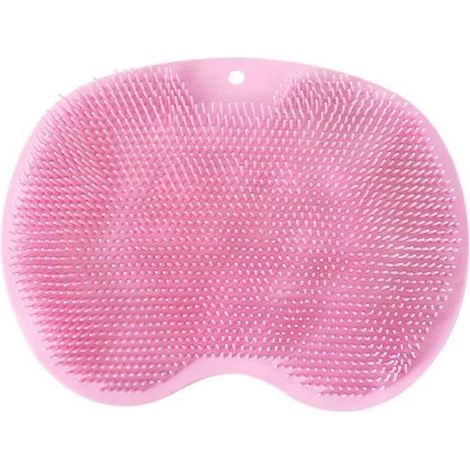 Tapis de bain pour lavage et massage des pieds, brosse à pieds antidérapante pour douche