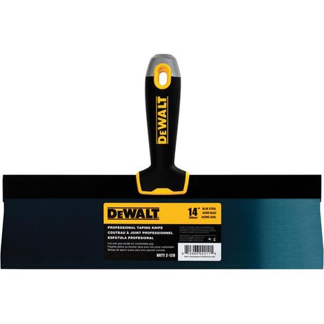 DeWalt Drywall Taping Knife with Soft Grip Handle, 14-inch (355mm), Model DDW2138 (1/2)