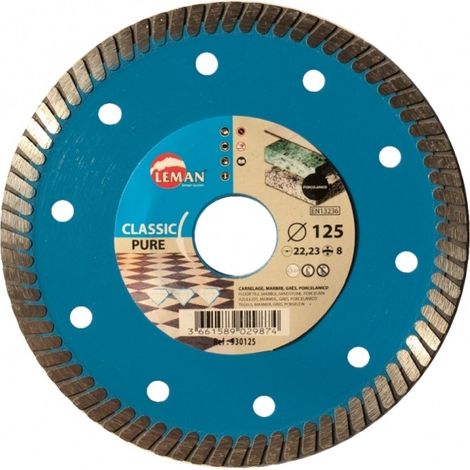 Disco diamantato 115mm porcellana ceramica 930115 leman (1/2)