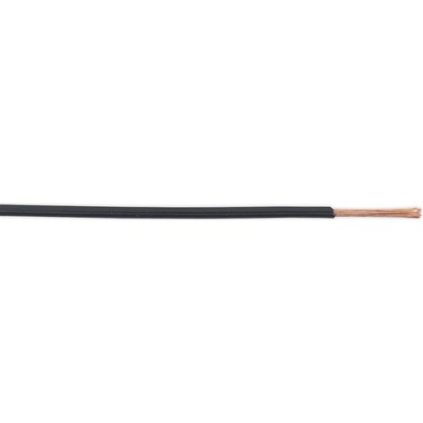Sealey Automotive Cable Thin Wall Single 1mm� 32/0.20mm 50m Black AC3220BK