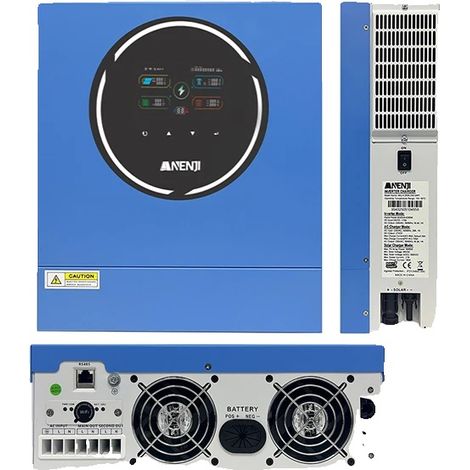 Onduleur solaire hybride, interface conviviale, capacité de surveillance à distance, ANJ-4.2KW-24V-WIFI, 220-240V-a (1/2)