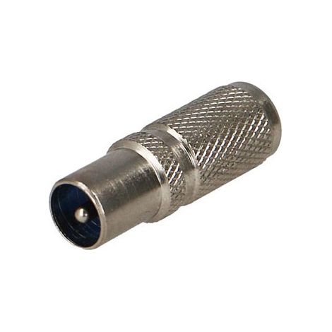 Fiche mâle TV métallique Ø 9.52 mm - EVICOM