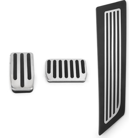 Ensemble de pédales de repose-pieds, pédale de frein, pédale d'accélérateur antidérapantes de remplacement pour Tesla Model Y 2020-2022 Type B : remplace la Tesla Model Y 2021.10 et suivantes (1/5)