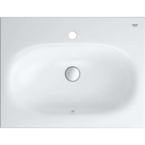Grohe Essence - Waschtisch mit Überlauf, 60x46 cm, PureGuard, Alpinweiß 3956800H (1/5)