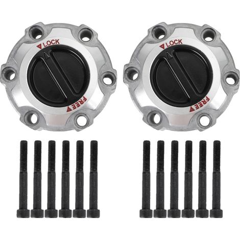 Cubo de bloqueo manual, de metal, para Nissan D21 2.4L 1990-1993, para Nissan D21 3.0L 1990-1993, ubicación delantera izquierda/derecha, 100% nuevo (1/5)
