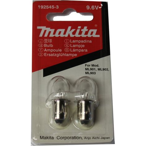 Makita Glühlampe 9,6V 2 St. - 192545-3 (1/3)