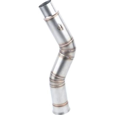 GARRYFIZH Tuyau d'échappement, tube de liaison intermédiaire, pièce de rechange professionnelle en acier inoxydable haute résistance, antirouille et de précision pour moto R1 2009-2014 (1/5)
