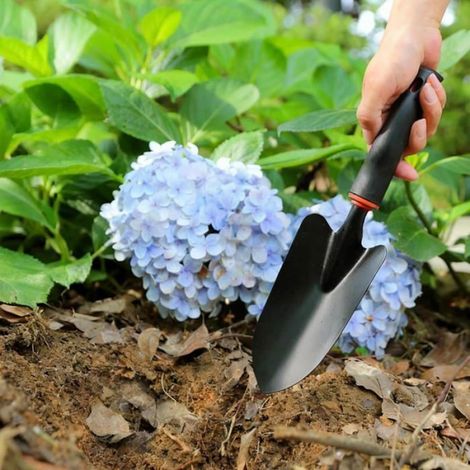 Pelle de jardin - ensemble de pelles à main - Mini-ensemble d'outils de jardin - Truelles étroites et larges - format compact Femeo (1/5)