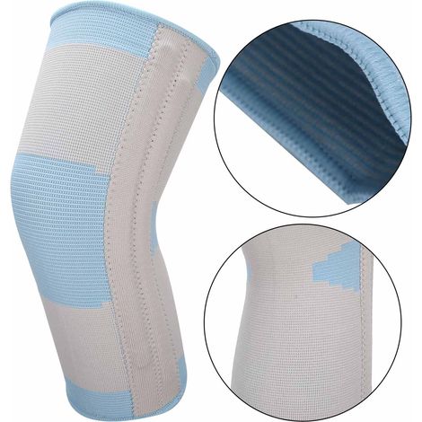 Manchon de genou élastique pour fitness - Stabilisation et protection articulaire pendant l'entraînement sportif (1/5)