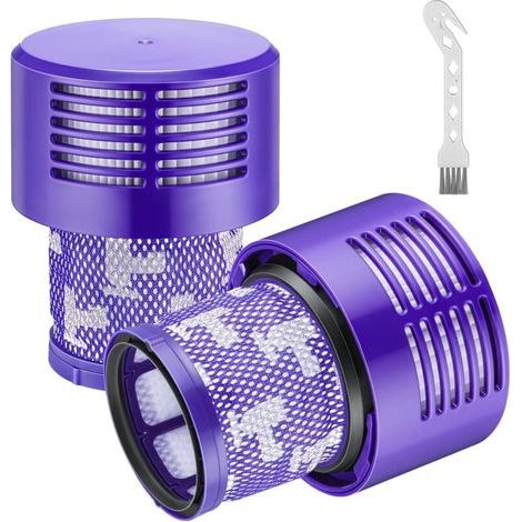 Filtre de rechange lavable pour Dyson V10 Cyclone Series, V10 Absolute, V10 Animal, V10 Total Clean, V10 Motorhead, SV12, 2 Pièce pour aspirateur DY-969082-01 (1/5)