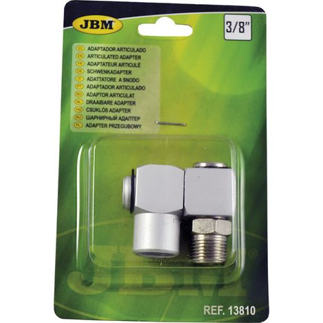 ADAPTADOR articulado ⅜" JBM13810 (1/2)