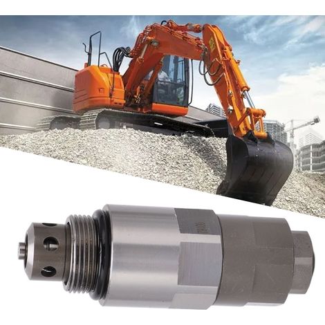Soupape de décharge auxiliaire SK200-6, vanne de commande principale Kobelco, soupape de décharge (1/5)