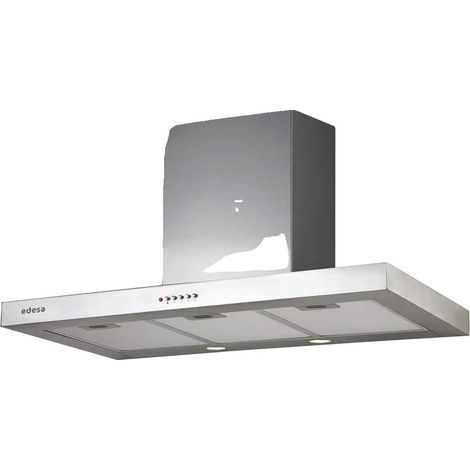 Hotte décorative Edesa ECB-9611 X 645 m³/h inox 270 W (1/2)