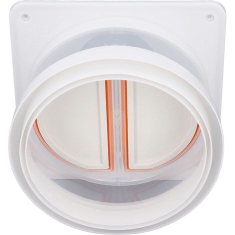 Clapet anti-retour universel pour hotte de cuisine en ABS - Étanche et anti-odeurs (1/5)